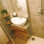 Le Refuge, Chamonix: The bathroom