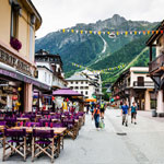 Chamonix in Summer: Chamonix center